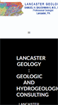 Mobile Screenshot of lancastergeology.com